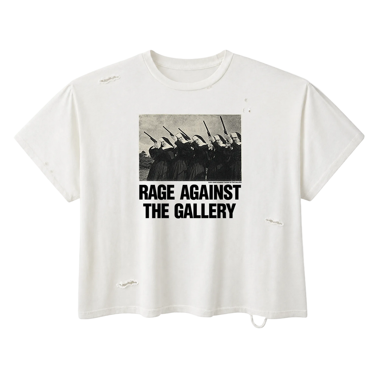 RAGE AGAINST THE GALLERY TEE
