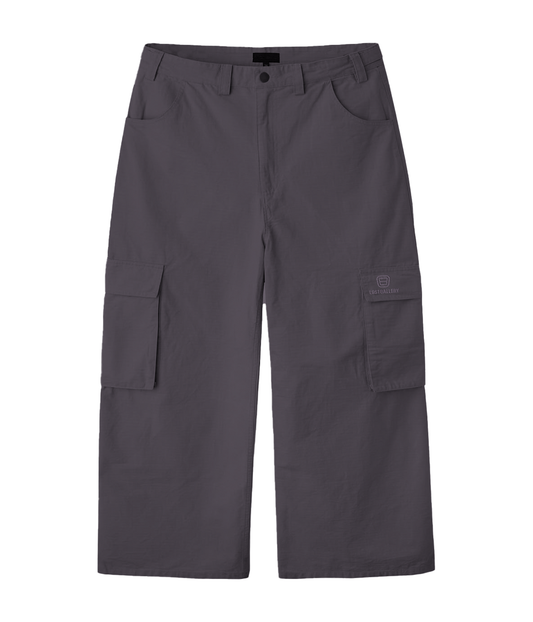 Grey Baggy Cargos